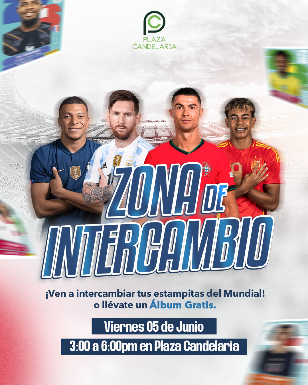 INTERCAMBIO DE ESTAMPITAS